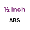 1/2 inch ABS (61)