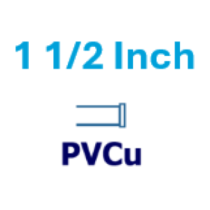 1 1/2 inch PVCu 1 1/2 inch PVCu