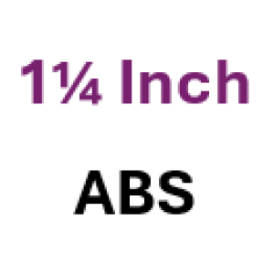 1 1/4 inch ABS