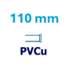 110 mm PVCu (70)