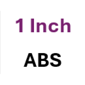 1 inch ABS 1 inch ABS