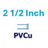 2 1/2 inch PVCu (60)