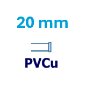 20 mm PVCu 20 mm PVCu