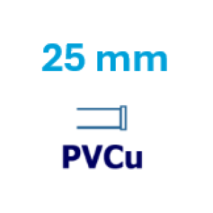 25 mm PVCu