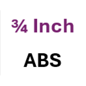 3/4 inch ABS 3/4 inch ABS