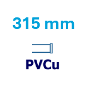 315 mm PVCu
