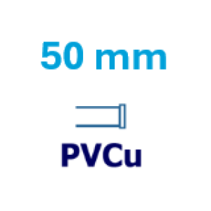 50 mm PVCu