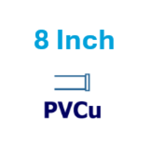 8 inch PVCu 8 inch PVCu