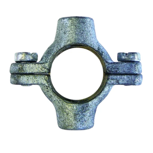 125MM (5") Black Iron Double Pipe Ring 125MM (5") Black Iron Double Pipe Ring