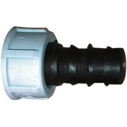 Barbed Connector - 2 Piece - BSP Female - 16mm x 3/4"
