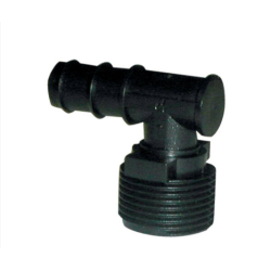 Barb / BSP Elbow - BSP Male - 16mm x 1/2" Barb / BSP Elbow - BSP Male - 16mm x 1/2"