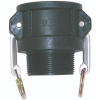 Polypropylene Camlock Type B Male Thread x Female Part (6)