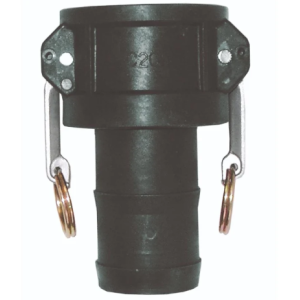 Polypropylene Camlock Type C Hosetail x Female Part Polypropylene Camlock Type C Hosetail x Female Part