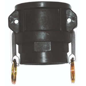 Polypropylene Camlock Type D Female Thread x Female Part Polypropylene Camlock Type D Female Thread x Female Part