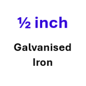 1/2 inch Galvanised