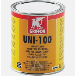 Griffon UNI 100 PVCu Cement 1 Litre Tub with Brush