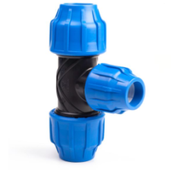 20mm x 25mm x 20mm PP Reducing Tees for MDPE Pipe 20mm x 25mm x 20mm PP Reducing Tees for MDPE Pipe