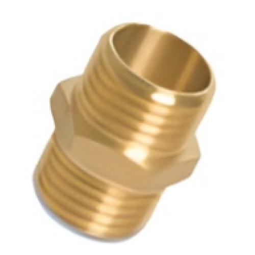 1" Brass Nipple MxM