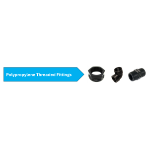 Polypropylene Threaded Fittings