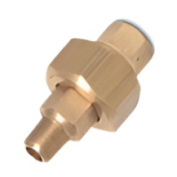 1 1/2" Brass Straight Union MxF 1 1/2" Brass Straight Union MxF