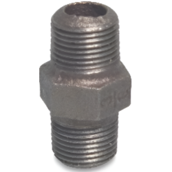 1 1/2" WELDABLE STEEL NIPPLE MALE THREAD - BUTT WELD 1 1/2" WELDABLE STEEL NIPPLE MALE THREAD - BUTT WELD