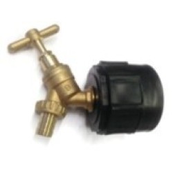 1/2" - IBC Connector with Barbed Garden Hose Tap 1/2" - IBC Connector with Barbed Garden Hose Tap