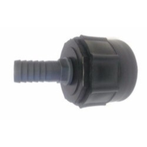 1/2" (13mm) - IBC Connector with Barbed PVC Hosetail Connector