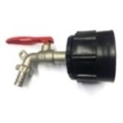 1/2" - IBC Connector with Lockable Barbed Tap 1/2" - IBC Connector with Lockable Barbed Tap