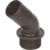 1 1/2 M Thread to 30mm Barb - 45°
