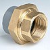 ABS FEMALE BRASS COMPOSITE UNION 11/4"