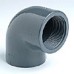 1 1/4" ABS Plain / BSP Threaded Elbow 90