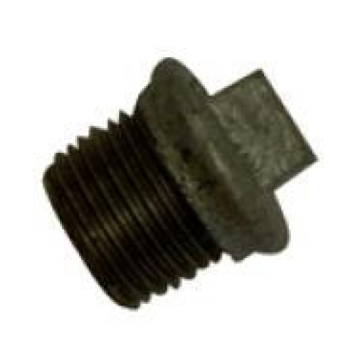 2.1/2" Black Iron Flanged Plug