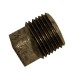 1.1/4" Black Iron Plain Plug