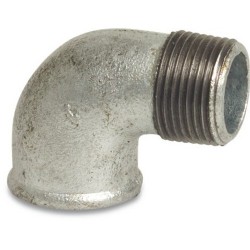 1.1/2" Galvanised 90 Elbow MxF 1.1/2" Galvanised 90 Elbow MxF
