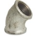 1/2" Galvanised Elbow 45 FxF