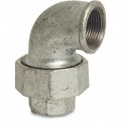 1.1/4" Galvanised Union Elbow FxF