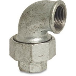 1.1/2" Galvanised Union Elbow FxF 1.1/2" Galvanised Union Elbow FxF