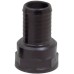 1 1/2 inch F Thread x 50mm Barb - Hose Tail Female Thread