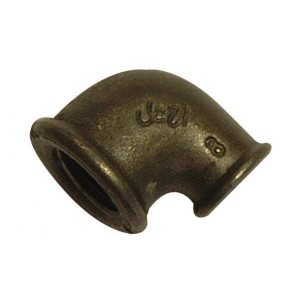 Black Iron 90° Reducing Elbows MxF