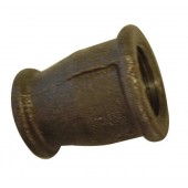 1.1/2" X 1.1/4" Black Iron Reduced Sockets FxF