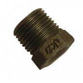 1 x 3/4" Black Iron Hex Bush