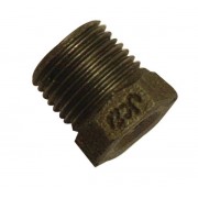 3/4 X 1/2" Black Iron Hex Bush