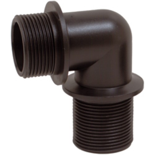 1 inch M Thread to 1 inch M Thread - Male Elbow