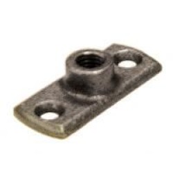 10MM Black Iron Backplates Female 10MM Black Iron Backplates Female