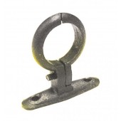 20MM (3/4") Black Iron Screw-on Pipeclip