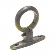 50MM (2") Black Iron Screw-on Pipeclip
