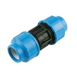 20mm PP Straight Coupling for MDPE Pipe 20mm PP Straight Coupling for MDPE Pipe