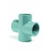 32mm PVCu Plain Cross 90 Degree