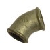 1" Galvanised Elbow 45 FxF