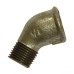 1.1/2" Galvanised Elbow 45 MxF